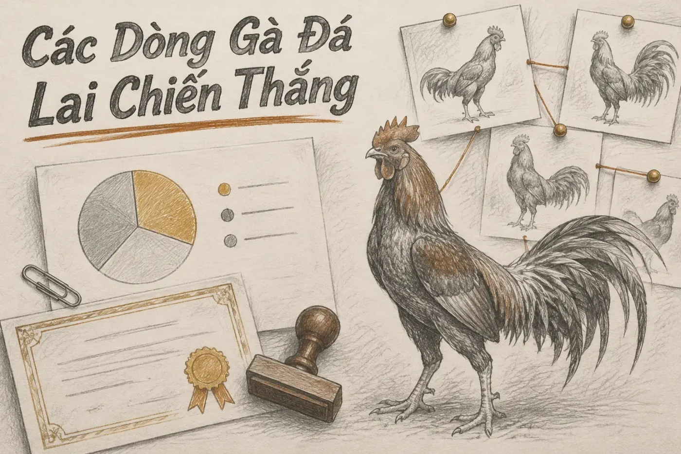 Các dòng gà đá lai chiến thắng nhiều – Bí quyết chọn chiến kê bất bại 2025