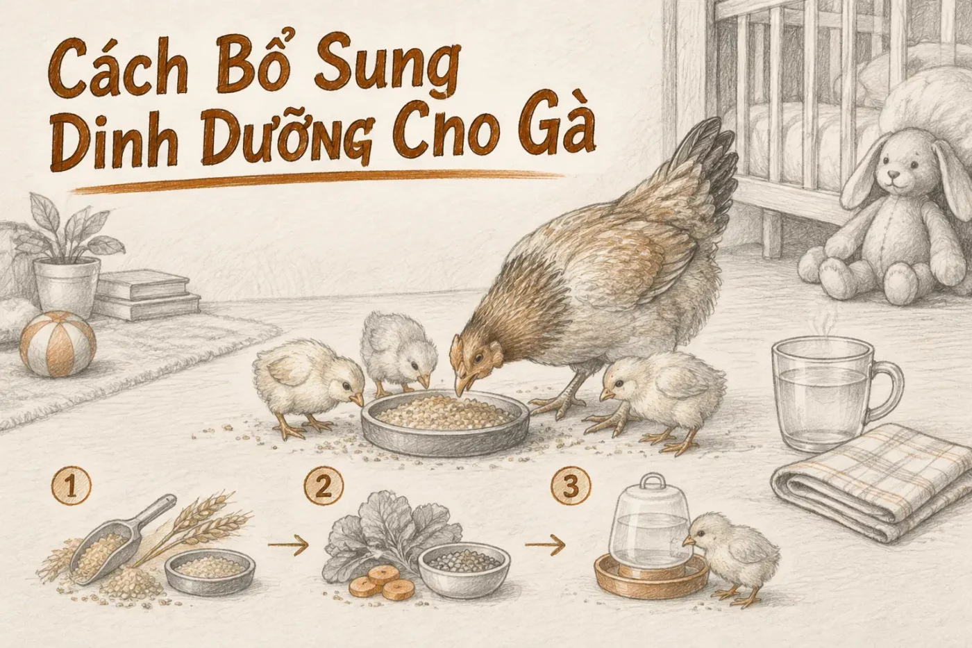 Cách bổ sung dinh dưỡng cho gà đá – Đảm bảo sức mạnh dài lâu 2025