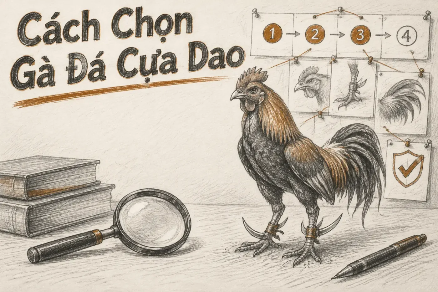 Cách Chọn Gà Đá Cựa Dao Ở Bến Tre Hiệu Quả