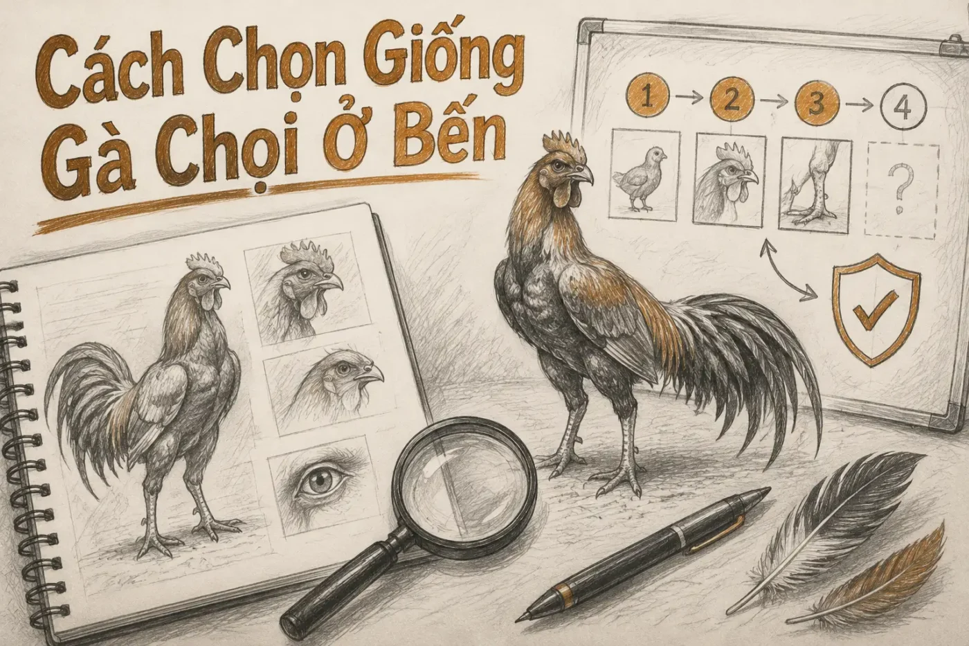 Cách Chọn Giống Gà Chọi Ở Bến Tre