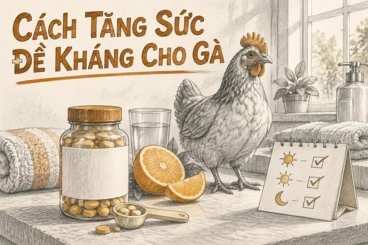 Cách tăng sức đề kháng cho gà đá trước trận đấu