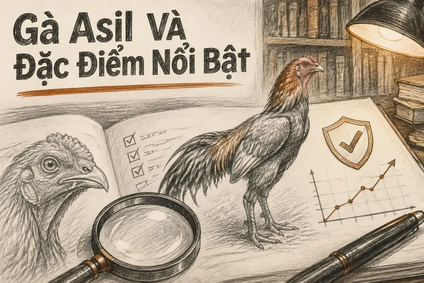 Gà Asil và đặc điểm nổi bật – Bộc lộ tuyệt chiêu thi đấu 2025