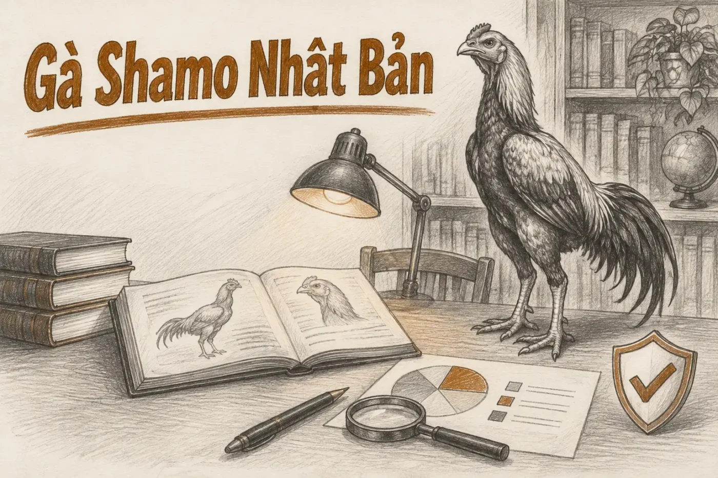 Gà Shamo Nhật Bản – chiến kê đẳng cấp