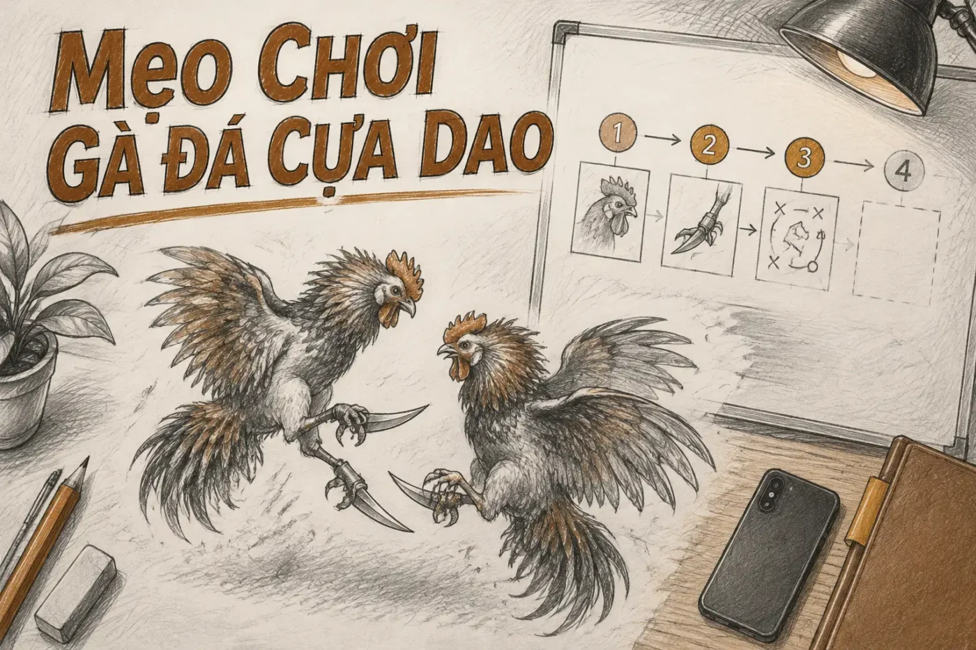 Mẹo Chơi Gà Đá Cựa Dao Để Thắng Lớn