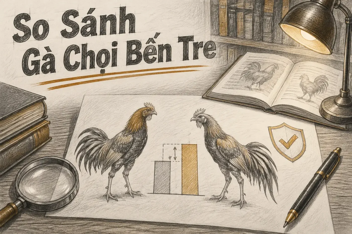 So Sánh Gà Chọi Bến Tre Với Gà Đá Miền Nam