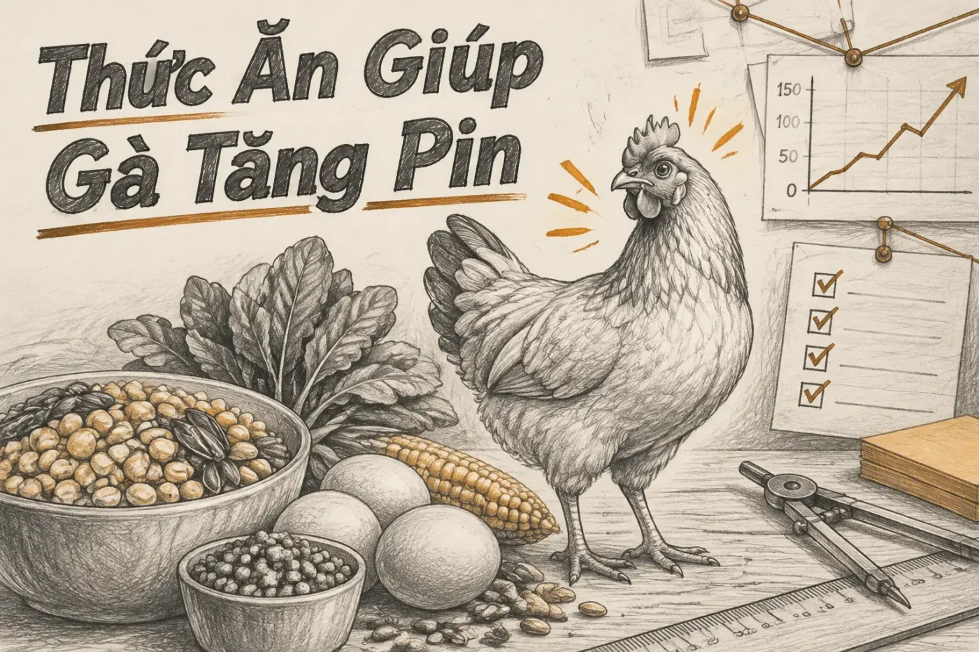 Thức ăn giúp gà tăng pin – Duy trì năng lượng đá thắng 2025