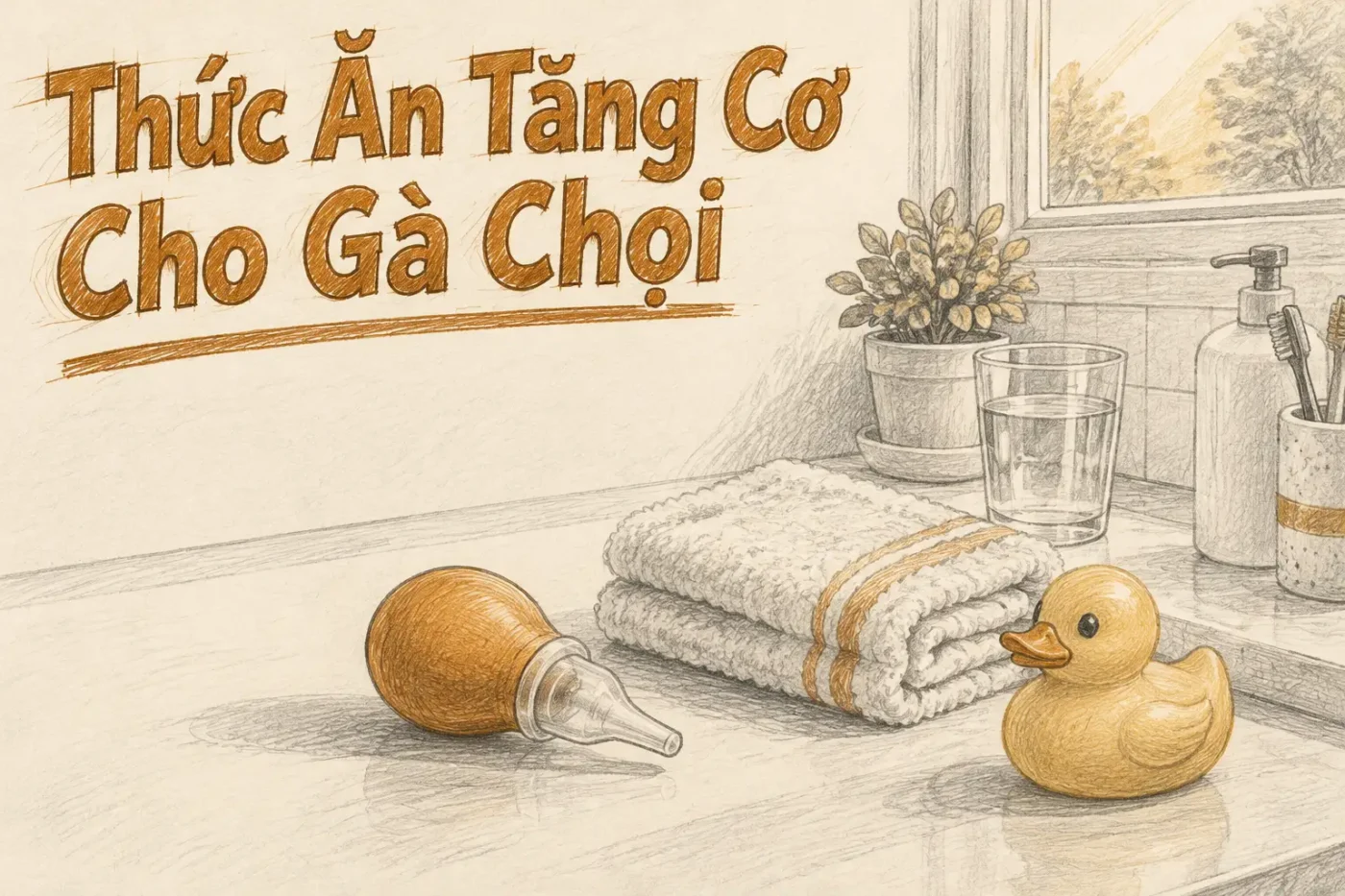 Thức ăn tăng cơ cho gà chọi – Xây dựng cơ bắp rắn chắc 2025